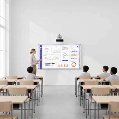 RoHS hotkeys interactivos de los lados de la exhibición dos de 85 pulgadas para la educación