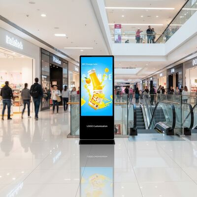 Sistema operativo Android Digital Signage Opcional con capacidad táctil Displays interactivos para comunicaciones empresariales y soluciones de marketing