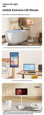 Escáner de código QR Construido en pantalla táctil Estilo de moda con una relación de contraste de 4000 a 1 Diseñado para la interacción del cliente