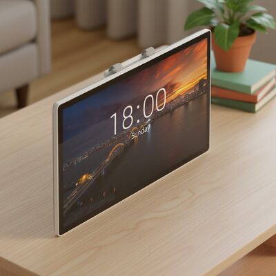 Escáner de código QR Construido en pantalla táctil Estilo de moda con una relación de contraste de 4000 a 1 Diseñado para la interacción del cliente