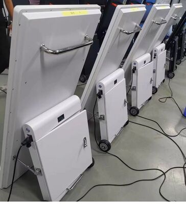 Quiosco de pantalla táctil de pie de 43 pulgadas con resolución de 1080p para señalización digital interactiva y pantalla publicitaria