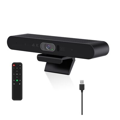 Cámara web de conferencia USB 4K con IA y encuadre automático para videoconferencias