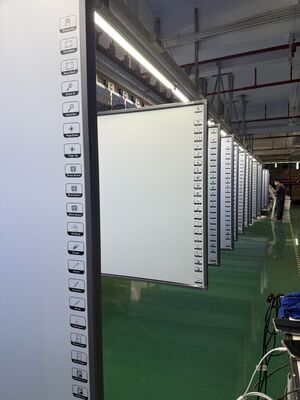 Pizarra Interactiva Inteligente con Tecnología Infrarroja Táctil de 10 Puntos y Compatibilidad Multi-OS para Educación y Negocios