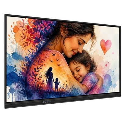 Iboard Smart Android USB HDMI TYPE-C RJ45 Monitor táctil de 75 pulgadas Wifi para reuniones y aprendizaje