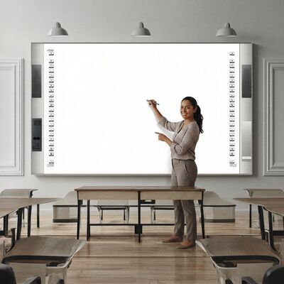 55 65 75 85 98 100 pulgadas China Educación Digital Interactiva Panel plano pantalla táctil Tablero blanco inteligente Tablero blanco para la escuela
