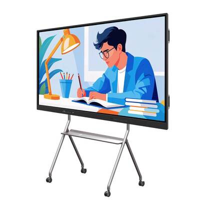 75 pulgadas Android PC Smart Panel Wifi HDMI USB 50 puntos de contacto para las reuniones de la oficina