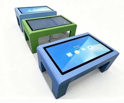 32 43 49 55 Pulgadas Kiosco de piso Android PC táctil señalización opcional para la tienda escuela aeropuerto