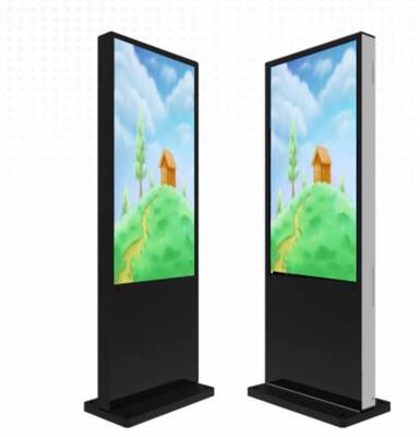 32 43 49 55 Pulgadas Kiosco de piso Android PC táctil señalización opcional para la tienda escuela aeropuerto