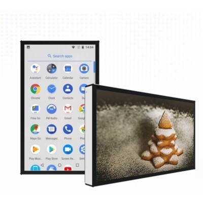 32 43 49 55 Pulgadas Kiosco de piso Android PC táctil señalización opcional para la tienda escuela aeropuerto