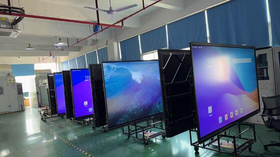 Última pantalla táctil interactiva Monitor de 75 pulgadas para Educación Display corporativo