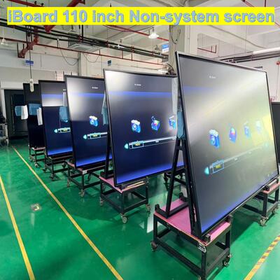 Monitor de punto multitáctil táctil infrarrojo con sistema no Android de 110 pulgadas