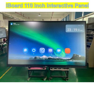 Monitor de punto multitáctil táctil infrarrojo con sistema no Android de 110 pulgadas