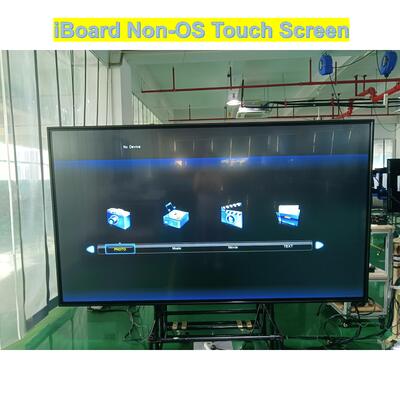 Display infrarrojo de 75 pulgadas de panel plano interactivo no Android con altavoces HiFi Multi Touch