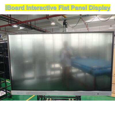 Display infrarrojo de 86 pulgadas de panel plano interactivo no Android con altavoces HiFi Multi Touch