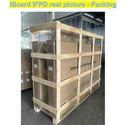 Panel Interactivo Popular de 65 Pulgadas con Resolución 4K, Táctil Inteligente y Nuevo Sistema Android para Equipos de Aula y Oficina