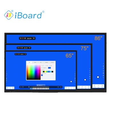 Panel Interactivo Popular de 65 Pulgadas con Resolución 4K, Táctil Inteligente y Nuevo Sistema Android para Equipos de Aula y Oficina