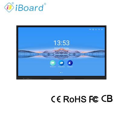 Panel Interactivo Popular de 65 Pulgadas con Resolución 4K, Táctil Inteligente y Nuevo Sistema Android para Equipos de Aula y Oficina