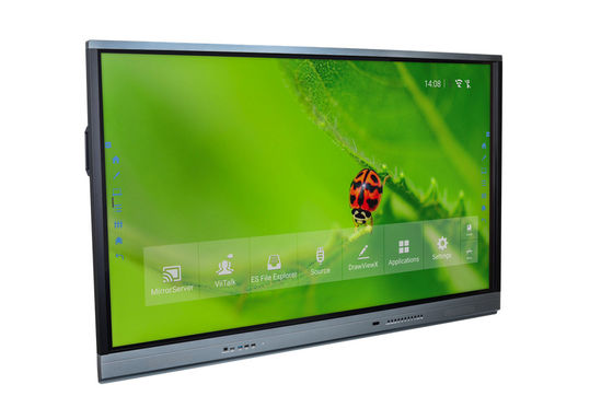 65" panel táctil elegante montado en la pared de escritura multi interactivo de Whiteboard de la tecnología elegante