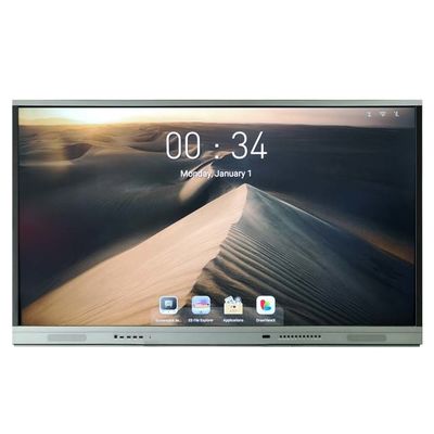 Montado en la pared o monitoreo de pantalla táctil interactivo con luz de fondo LED y pantalla LED de alta resolución HDMI OUT