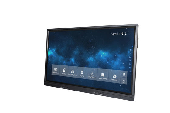 Pantalla táctil interactiva del Ir Whiteboard 3840*2160 dirigido por ordenador
