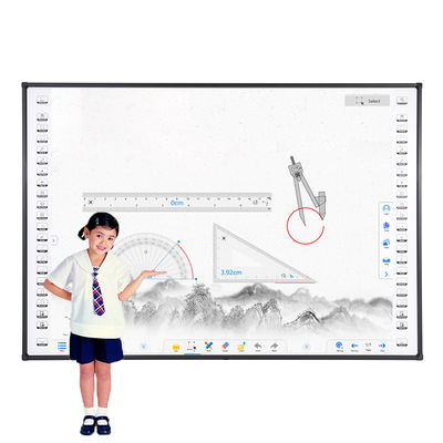 Whiteboard interactivo infrarrojo inalámbrico 10 puntos para la educación