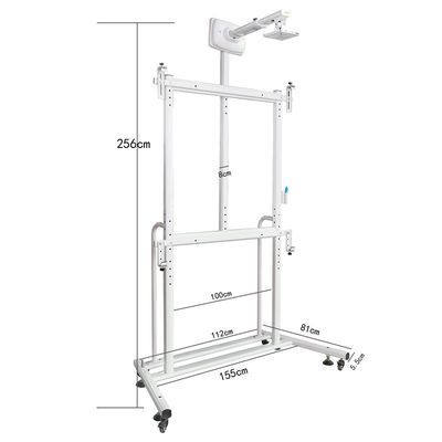 Capacidad de carga interactiva de acero del soporte 100kg de Whiteboard de carbono