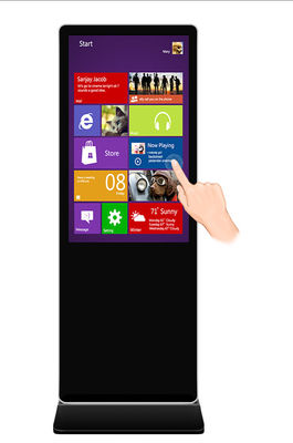 quiosco de la pantalla táctil 16 9, piso 3840x2160 que coloca la señalización de Digitaces
