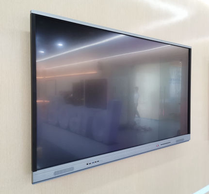 4K 55 65 75 86 98 pulgadas panel plano interactivo interactivo pizarra inteligente para la reunión de enseñanza