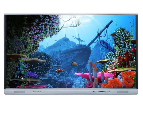 iBoard 65 pulgadas pantalla táctil pantalla interactiva TV inteligente interactivo panel plano inteligente para la educación y la reunión