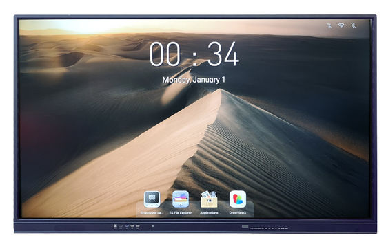 OS interactivo delgado del monitor Android9.0 de la pantalla táctil de la pantalla plana de la cena