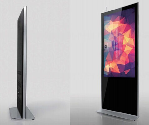 piso de los 65in que coloca la exhibición de la señalización de Digitaces 178 grados de la FCC de NUEVA producción de la fábrica de la aprobación HD