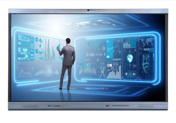 65" tablero elegante de la pantalla plana de la sala de clase interactiva de la sala de conferencias para la presentación