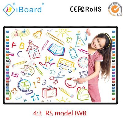 IBoard Multi-tamaño Infrarrojo Multi-Touch Smart Board IR Interactivo Electrónico Tablero Blanco para la Enseñanza Escolar de Reuniones