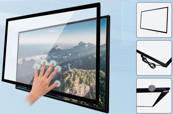 La pantalla táctil interactiva del capítulo del tacto de 32 IR cubrió tamaño modificado para requisitos particulares 22~300 pulgadas