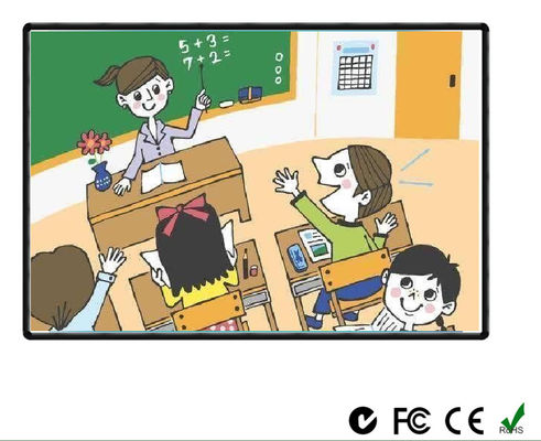 Marco de aluminio del tablero del proyector de la pantalla táctil de 103 pulgadas para la sala de clase de Digitaces