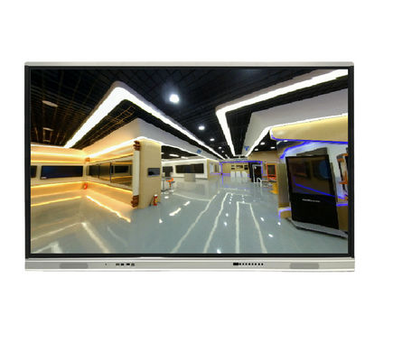 16 9 tableros elegantes del LCD, pantalla plana interactiva de 75 pulgadas
