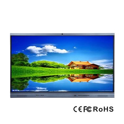 Montado en la pared o monitoreo de pantalla táctil interactivo con luz de fondo LED y pantalla LED de alta resolución HDMI OUT