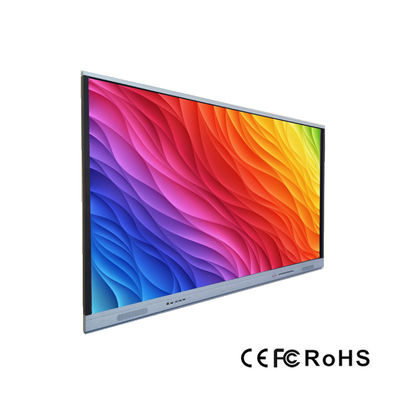 monitor interactivo de la pantalla táctil 5ms, FCC toda en un tablero elegante de la TV 55/65/75/86/98 pulgada