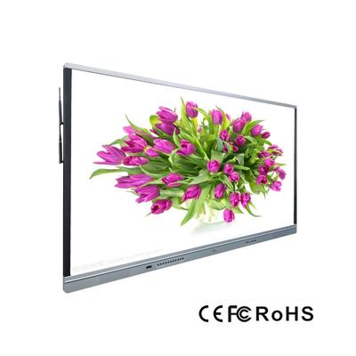 Pantalla plana interactiva del IR, tablero elegante de 5ms Digitaces para la enseñanza de la clase de escuela