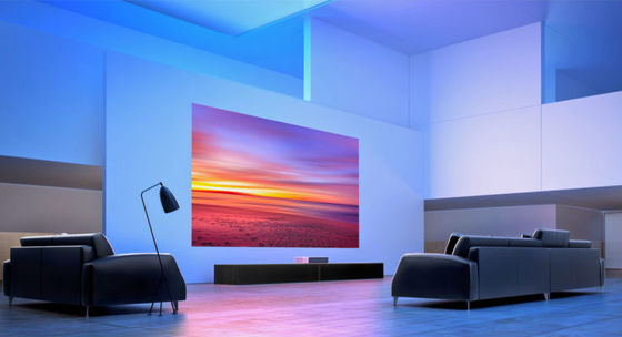 Ultra HD 4K Laser Projector de tiro corto 4000 lumens Proyector inteligente para la escuela familiar y empresa