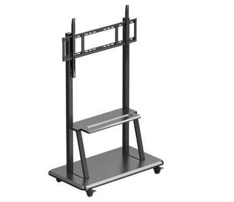Soporte móvil para el traje ajustable de la altura de los tableros del panel interactivo de la pantalla táctil para la talla 52 " ~86"