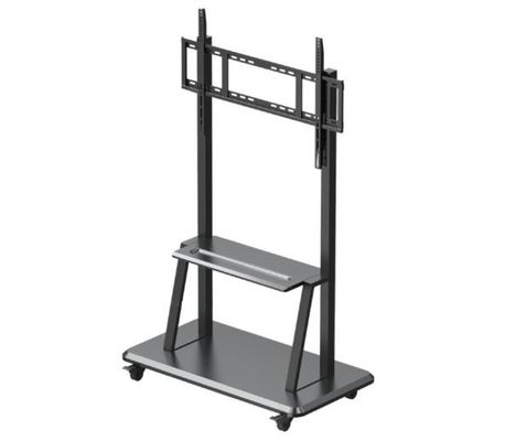 Soporte móvil para el traje ajustable de la altura de los tableros del panel interactivo de la pantalla táctil para la talla 52 " ~86"