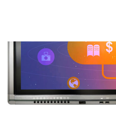Fábrica de venta al por mayor de pantalla táctil múltiple pantalla digital interactiva panel plano Smart Board para la reunión de enseñanza