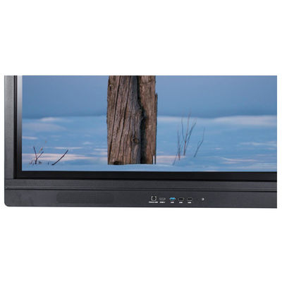 tablero interactivo de 4K LED Smart 65 sistema de Android 8 de la pulgada, capítulo de aluminio, ayuda OPS