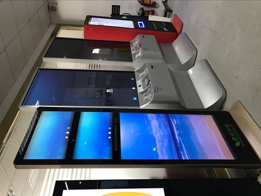 El OEM crea puntos interactivos del tacto para requisitos particulares del tacto del quiosco multi del indicador digital los 10 para la alameda