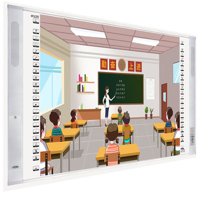 Operación fácil Smart multifuncional todo en un Whiteboard interactivo infrarrojo con los programas informáticos educativos para la escuela
