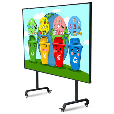 84&quot; tablero elegante del proyector, Whiteboard interactivo movible 32767x32767