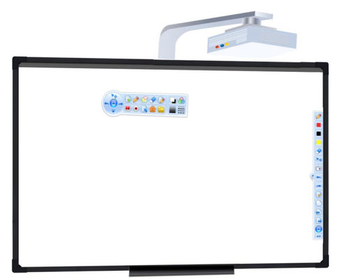 96 pulgadas Whiteboard interactivo óptico 16 9 con la cámara 2