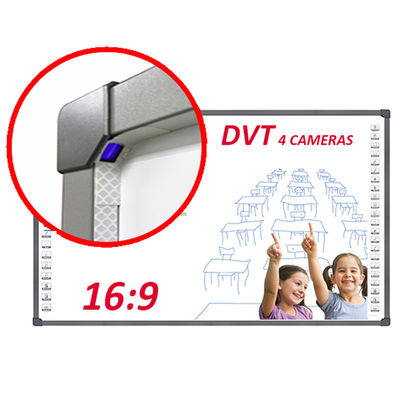 DVT Digitaces Whiteboard interactivo, tablero elegante electrónico de 4 cámaras