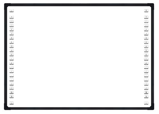 4 Tabla de pantalla óptica interactiva con 10-32 puntos de contacto Tabla inteligente para una colaboración digital mejorada